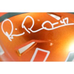 Michael Irvin Autographed Miami Hurricanes Flash Mini Helmet Beckett WIT 51774