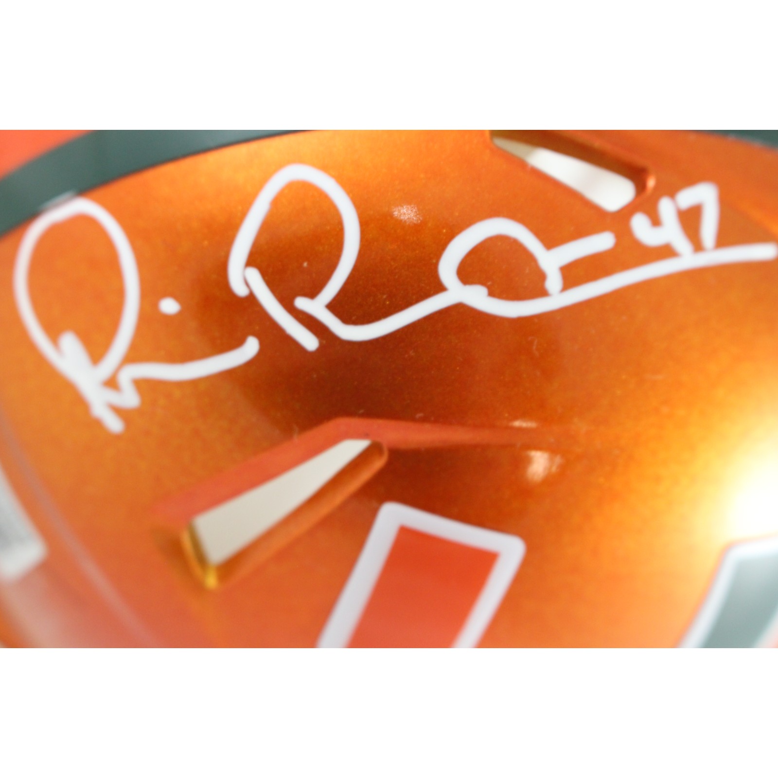 Michael Irvin Autographed Miami Hurricanes Flash Mini Helmet Beckett WIT 51774 2 Michael Irvin Autographed Miami Hurricanes Flash Mini Helmet Beckett WIT 51774