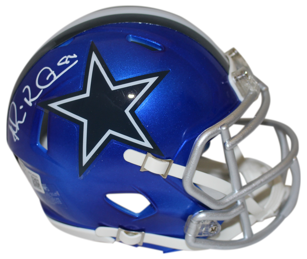 Michael Irvin Autographed Dallas Cowboys Flash Mini Helmet Beckett