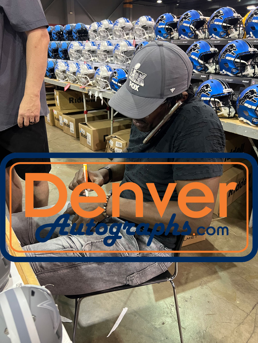 Michael Irvin Autographed Dallas Cowboys Slate Mini Helmet Beckett Witness 51764 6 Michael Irvin Autographed Dallas Cowboys Slate Mini Helmet Beckett Witness 51764