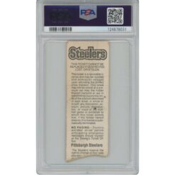 Michael Irvin Autographed/Signed Dallas Cowboys Ticket Stub NFL Debut PSA 51806