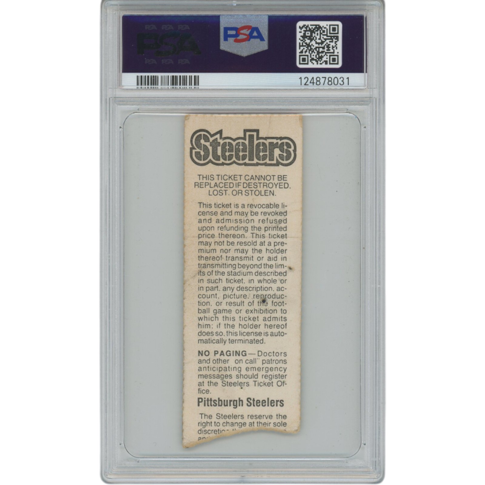 Michael Irvin Autographed/Signed Dallas Cowboys Ticket Stub NFL Debut PSA 51806 2 Michael Irvin Autographed/Signed Dallas Cowboys Ticket Stub NFL Debut PSA 51806