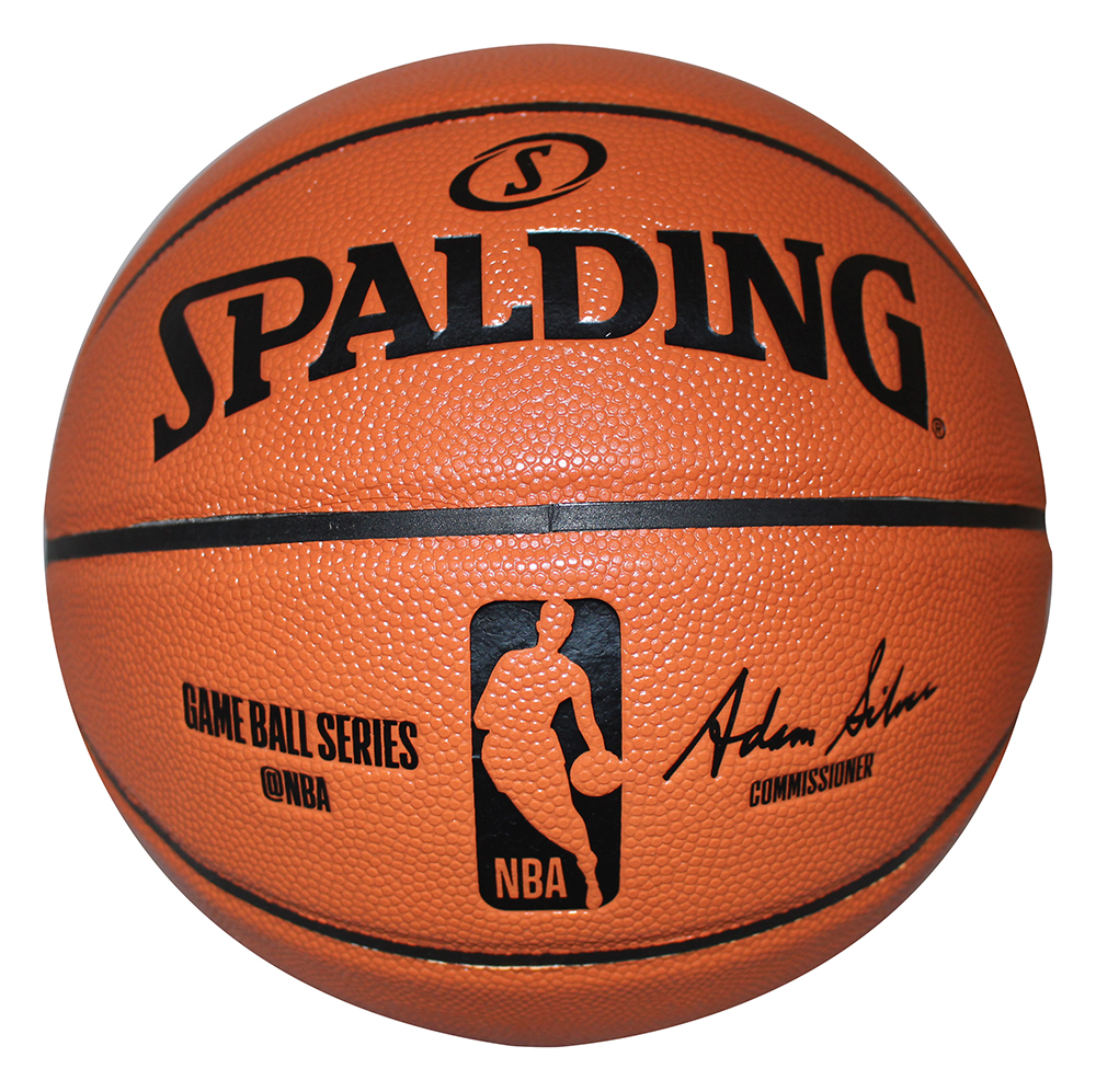 Allen Iverson Signed Philadelphia 76ers Spalding Game Rep Basketball BAS 28383