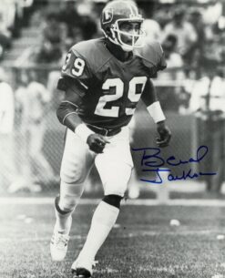 Bernard Jackson Autographed/Signed Denver Broncos 8x10 Photo 57803