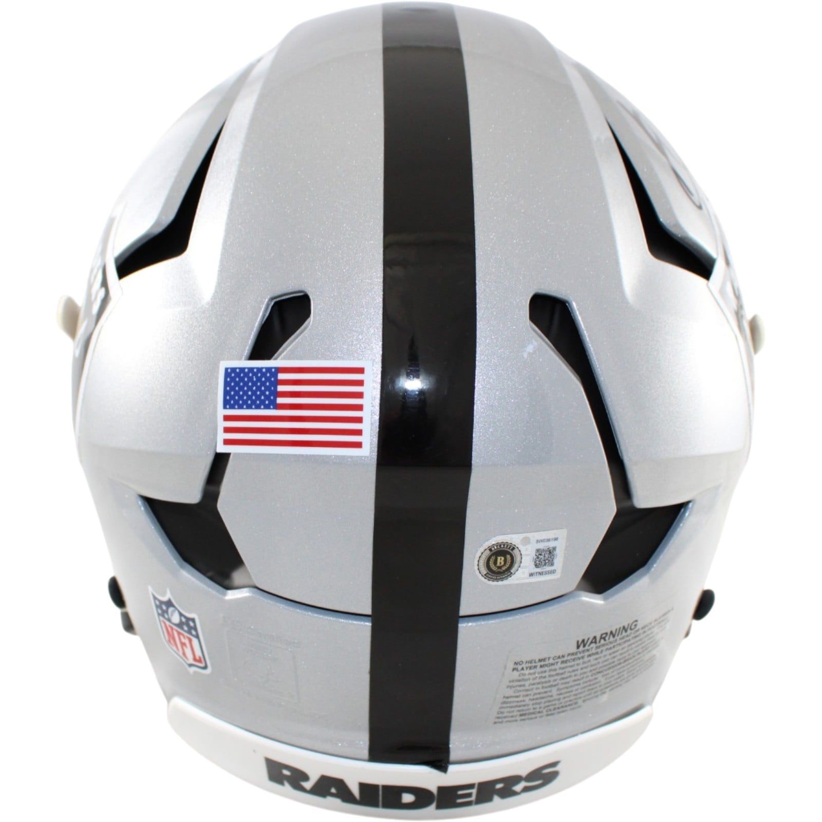 Bo Jackson Autographed Las Vegas Raiders F/S Axiom Helmet Beckett WIT 58490 5 Bo Jackson Autographed Las Vegas Raiders F/S Axiom Helmet Beckett WIT 58490