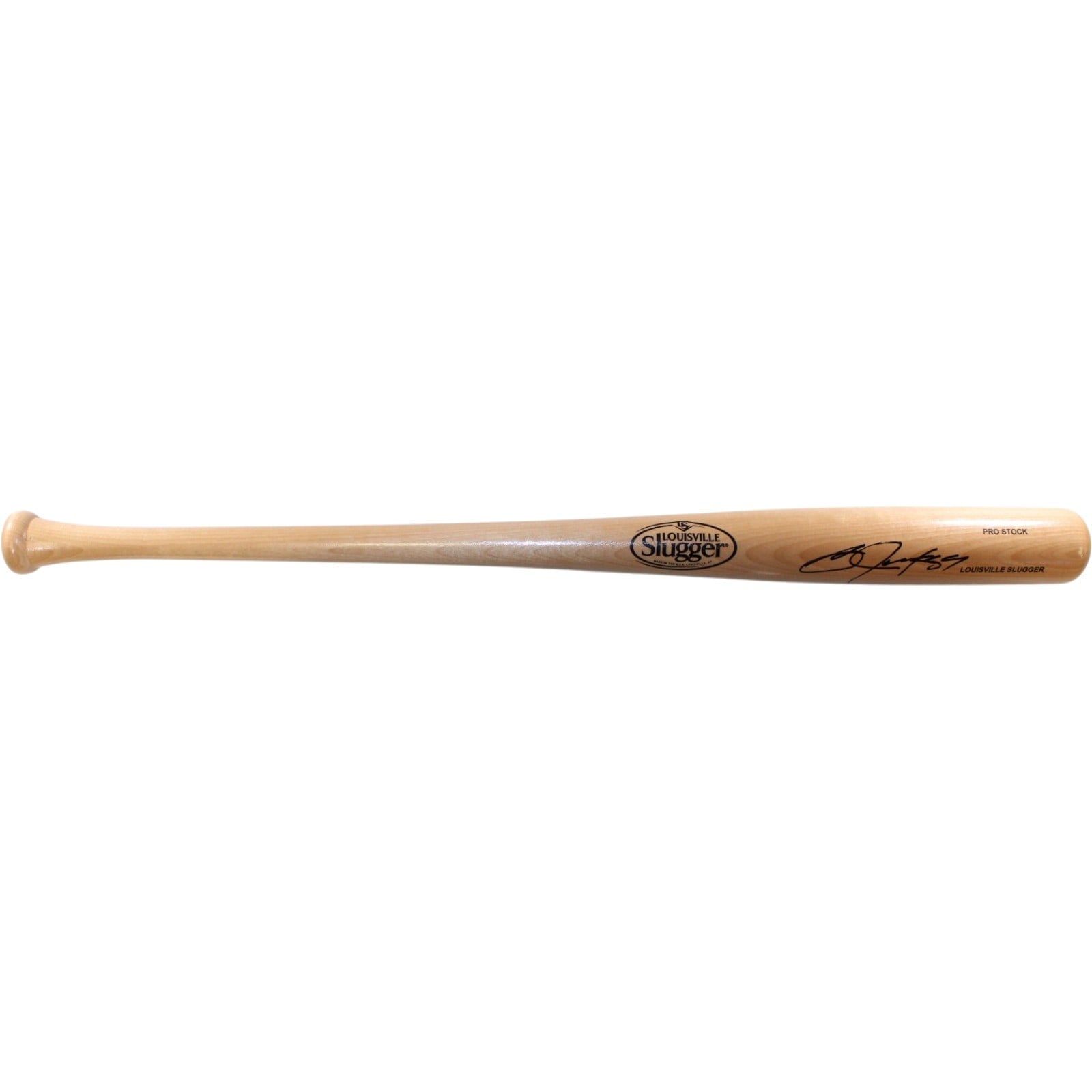 Bo Jackson Autographed/Signed Kansas City Royals Baseball Bat Blonde 58804
