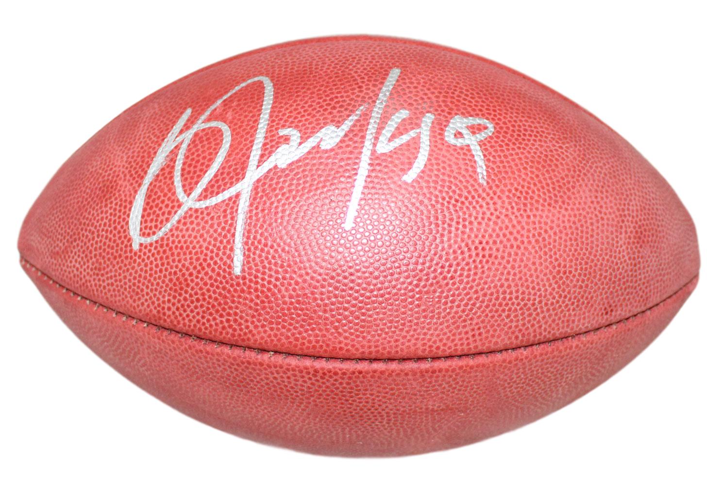 Bo Jackson Autographed/Signed Oakland Raiders Official Football BAS 28254