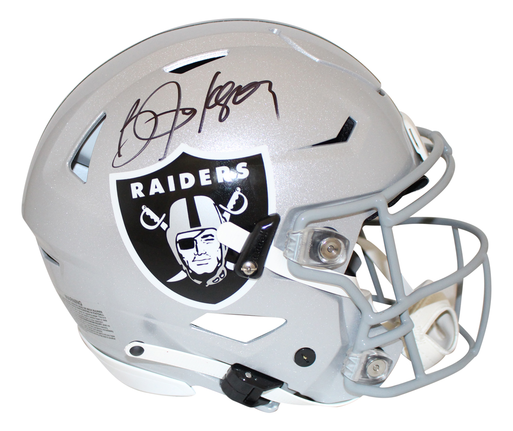 Bo Jackson Autographed Oakland Raiders Authentic Speed Flex Helmet BAS 27762