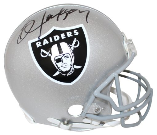 Bo Jackson Autographed/Signed Oakland Raiders Authentic Helmet BAS 12408