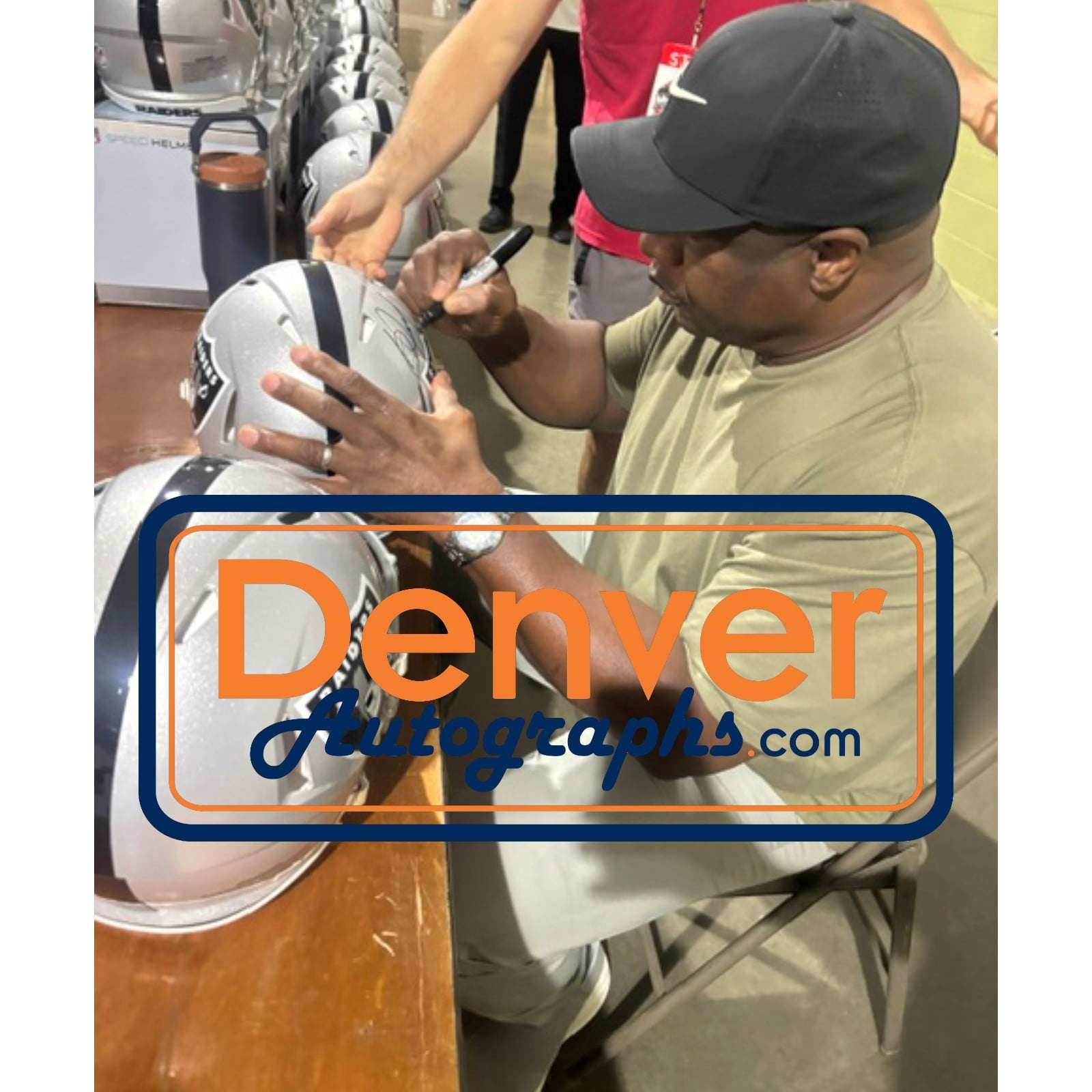 Bo Jackson Autographed Las Vegas Raiders Helmet Proline Beckett Witness 58803 7 Bo Jackson Autographed Las Vegas Raiders Helmet Proline Beckett Witness 58803