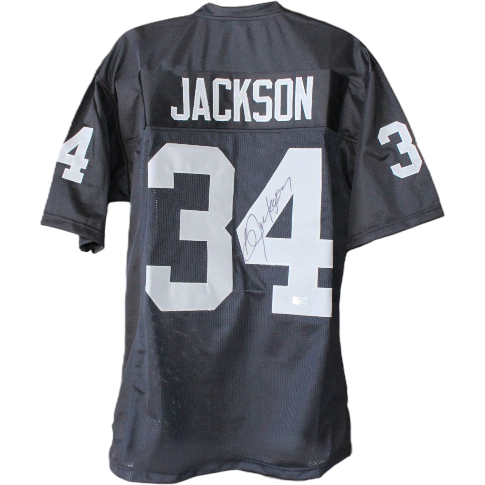 Bo Jackson Autographed/Signed Pro Style Size XL Black Jersey Tristar 53126