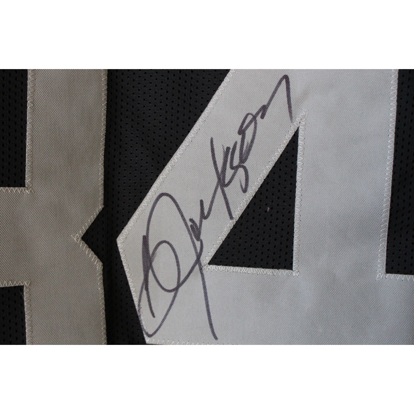 Bo Jackson Autographed/Signed Pro Style Size XL Black Jersey Tristar 53126