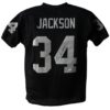 Bo Jackson Autographed/Signed Oakland Raiders Black XL Jersey JSA 11759