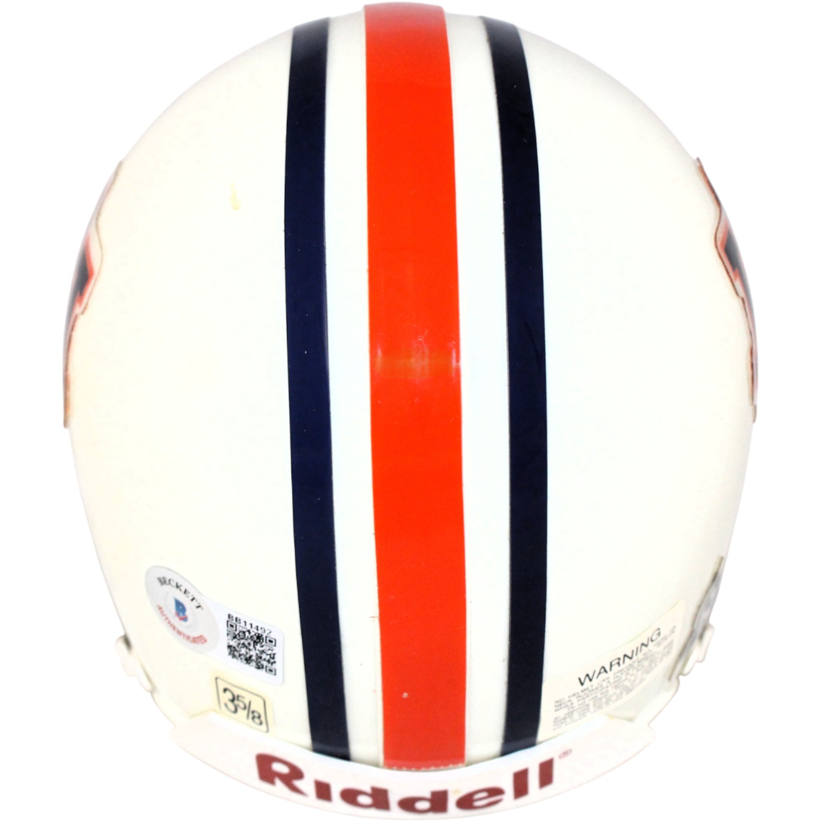 Bo Jackson Autographed/Signed Auburn Tigers VSR4 Rep Mini Helmet Beckett 52737 3 Bo Jackson Autographed/Signed Auburn Tigers VSR4 Rep Mini Helmet Beckett 52737