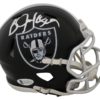 Bo Jackson Autographed/Signed Oakland Raiders Blaze Mini Helmet BAS 25995