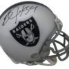 Bo Jackson Autographed/Signed Oakland Riaders Mini Helmet JSA 24579
