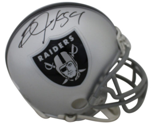 Bo Jackson Autographed/Signed Oakland Riaders Mini Helmet JSA 24579