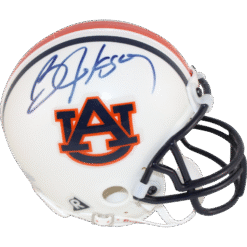 Bo Jackson Autographed/Signed Auburn Tigers VSR4 Mini Helmet TRI 53285