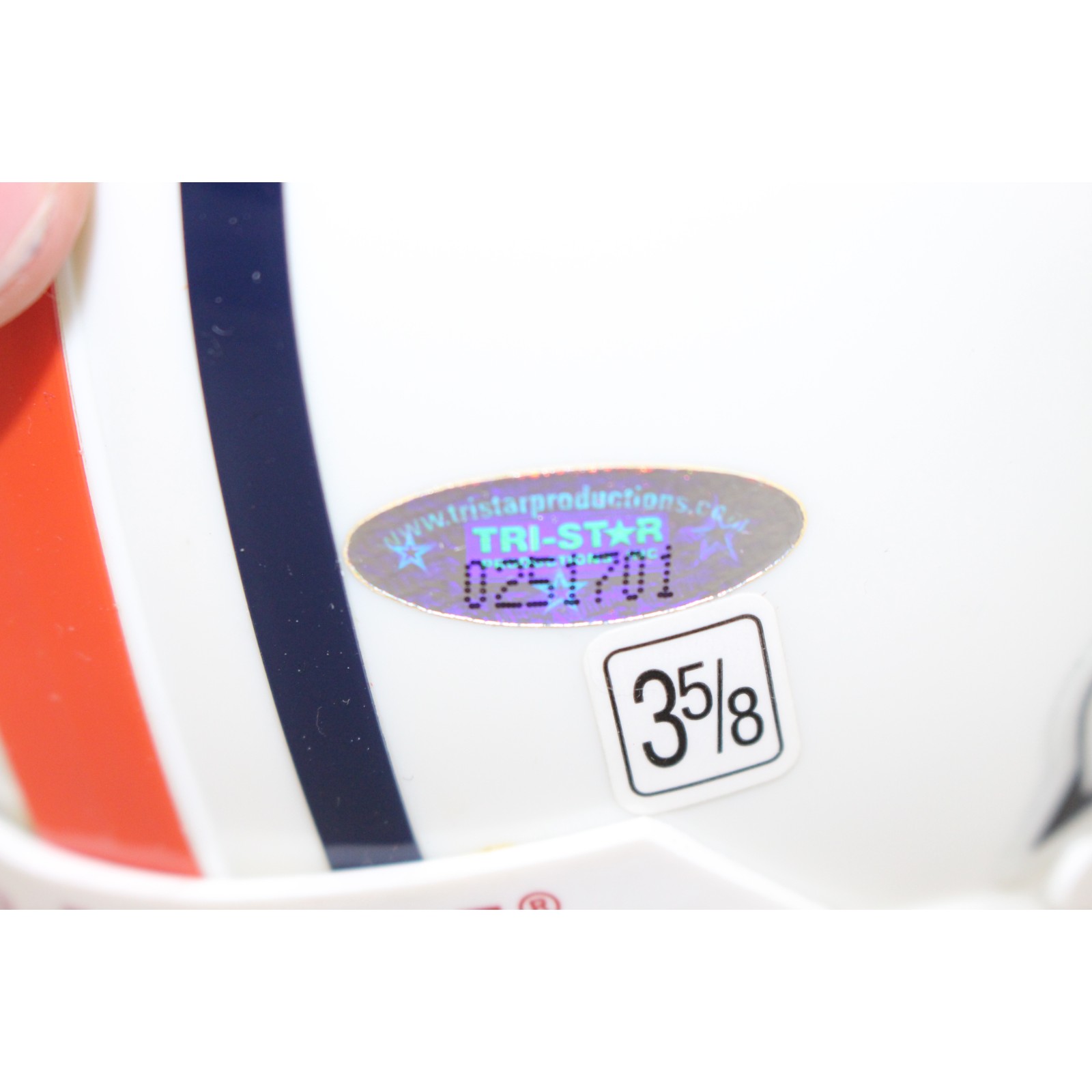 Bo Jackson Autographed/Signed Auburn Tigers VSR4 Mini Helmet TRI 53285 3 Bo Jackson Autographed/Signed Auburn Tigers VSR4 Mini Helmet TRI 53285