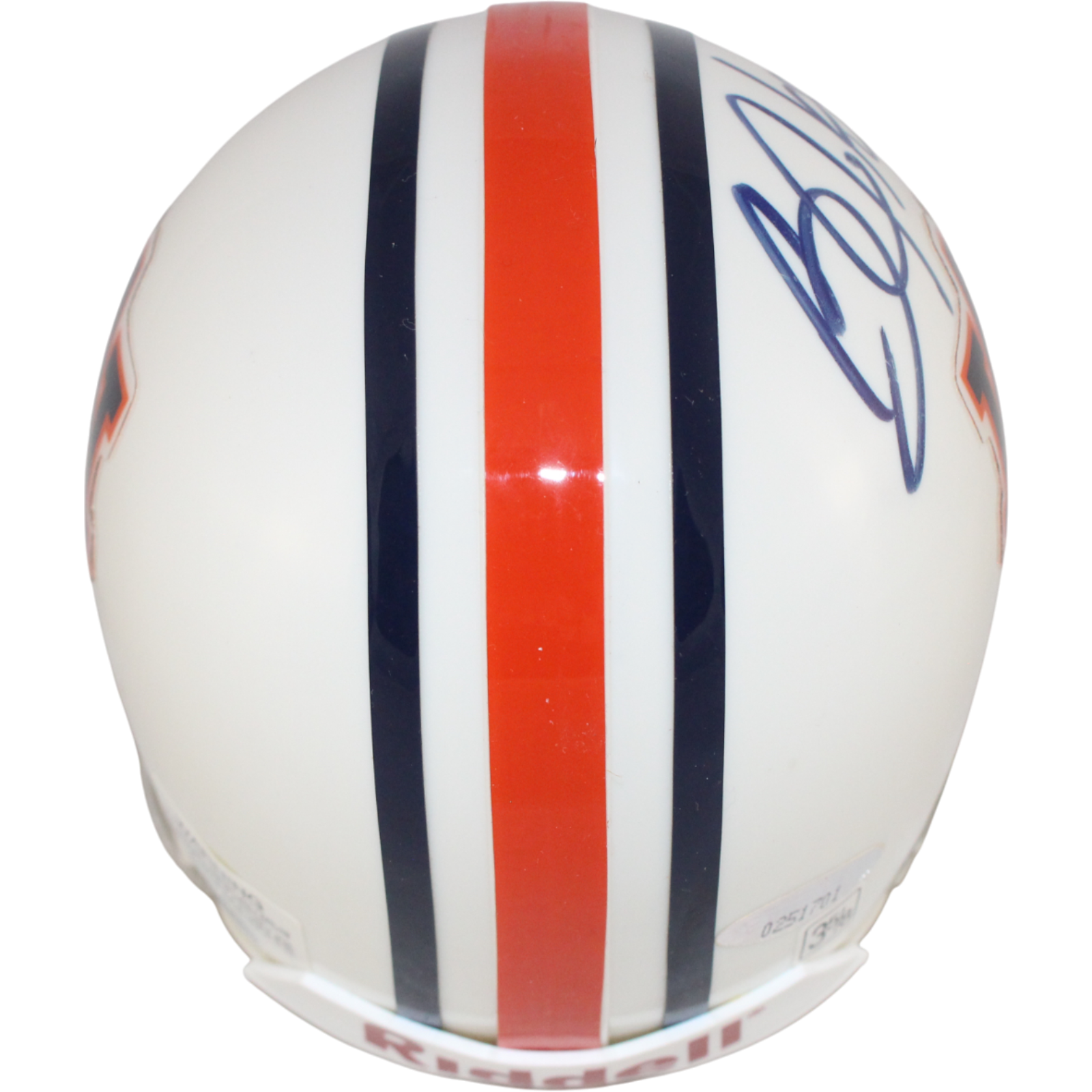 Bo Jackson Autographed/Signed Auburn Tigers VSR4 Mini Helmet TRI 53285 4 Bo Jackson Autographed/Signed Auburn Tigers VSR4 Mini Helmet TRI 53285