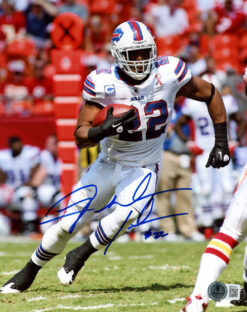 Fred Jackson Autographed/Signed Buffalo Bills 8x10 Photo Beckett 45692
