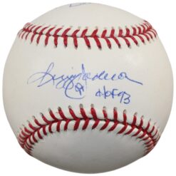Reggie Jackson Signed New York Yankees OML Baseball HOF Personalized 55947