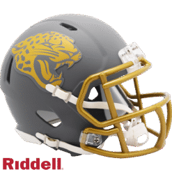 Jacksonville Jaguars Slate Riddell Mini Helmet New In Box 42128