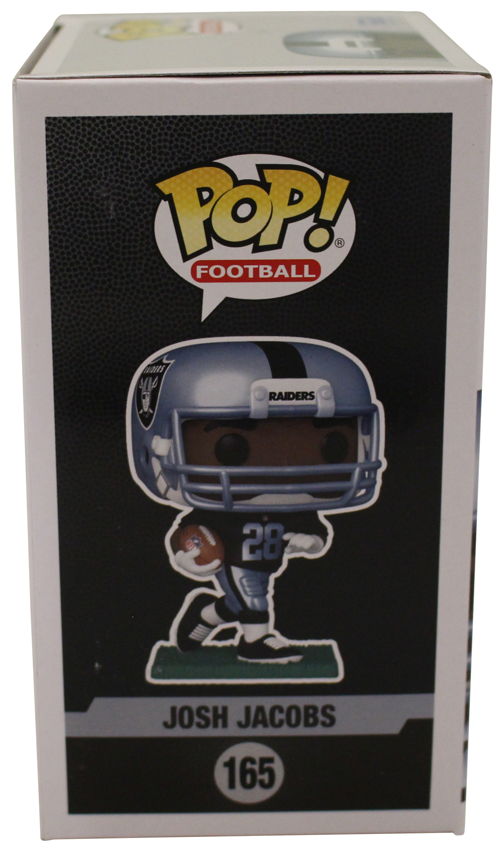 Josh Jacobs Autographed/Signed Las Vegas Raiders Funko Pop 165 BAS