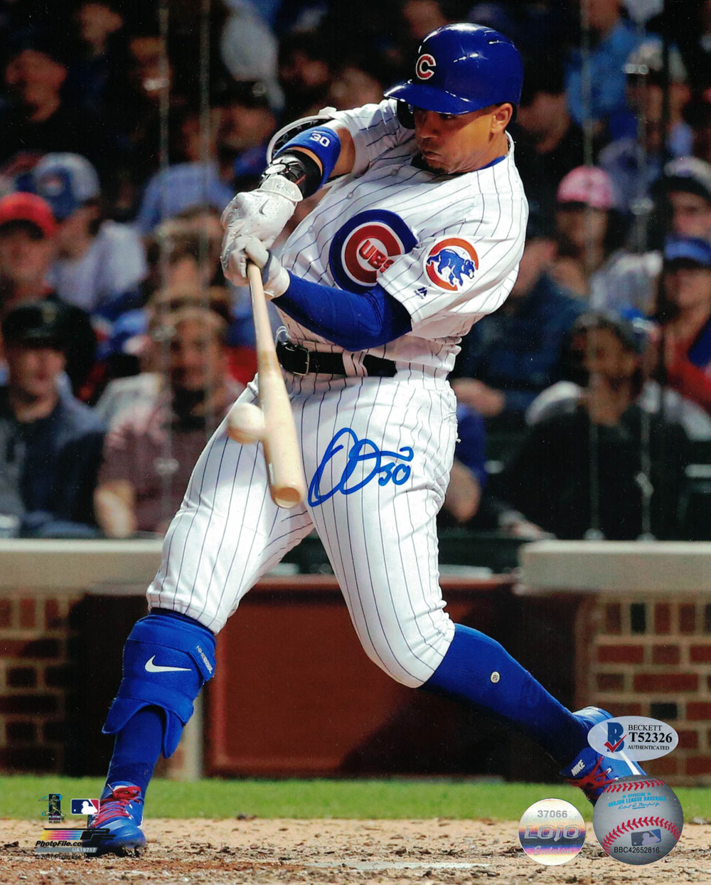 Jon Jay Autographed/Signed Chicago Cubs 8x10 Photo BAS 27297 PF