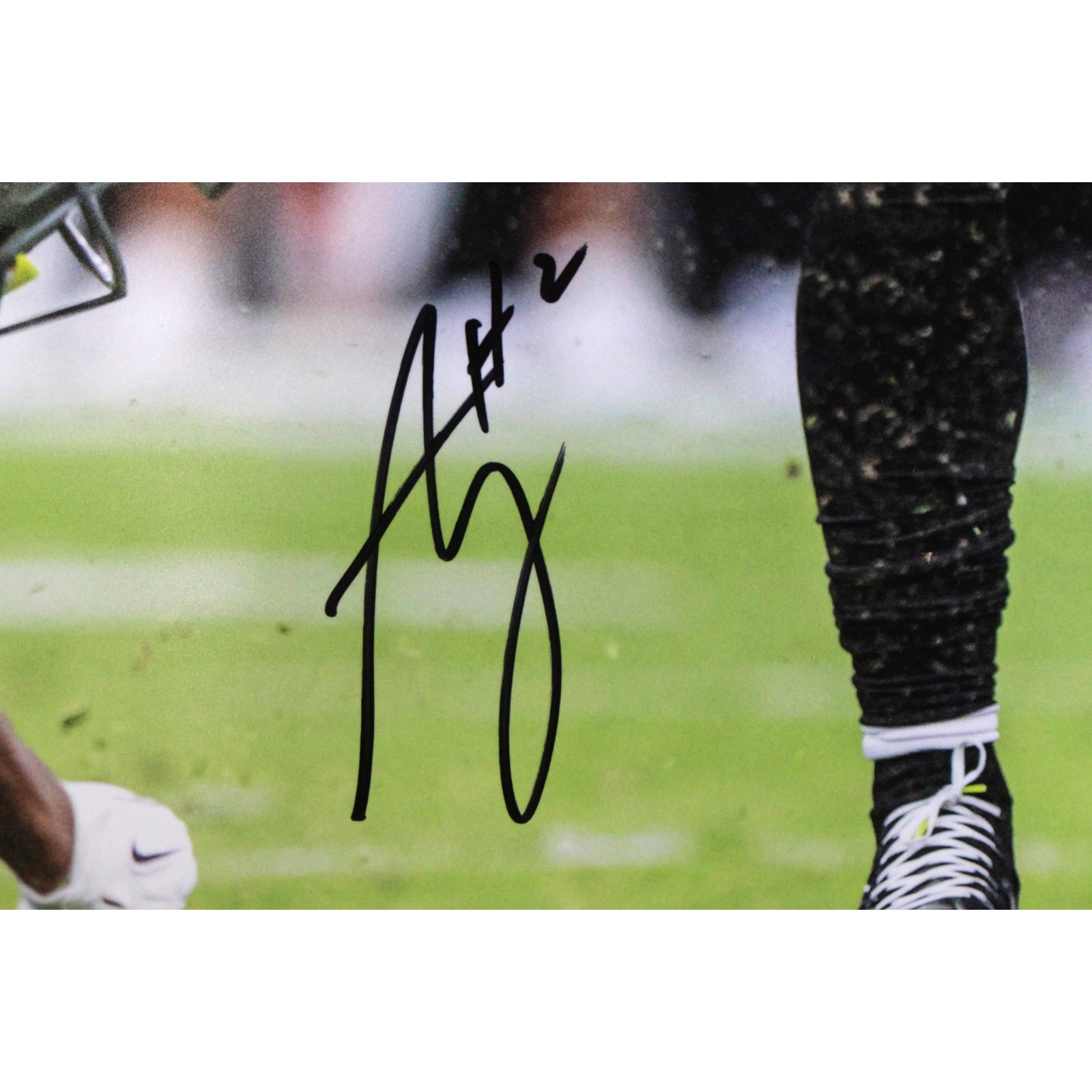 Ashton Jeanty Autographed Las Vegas Raiders 16x20 Photo Beckett Witness 53213