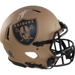 Ashton Jeanty Autographed Las Vegas Raiders Pro 23 STS Helmet Beckett WIT 55259