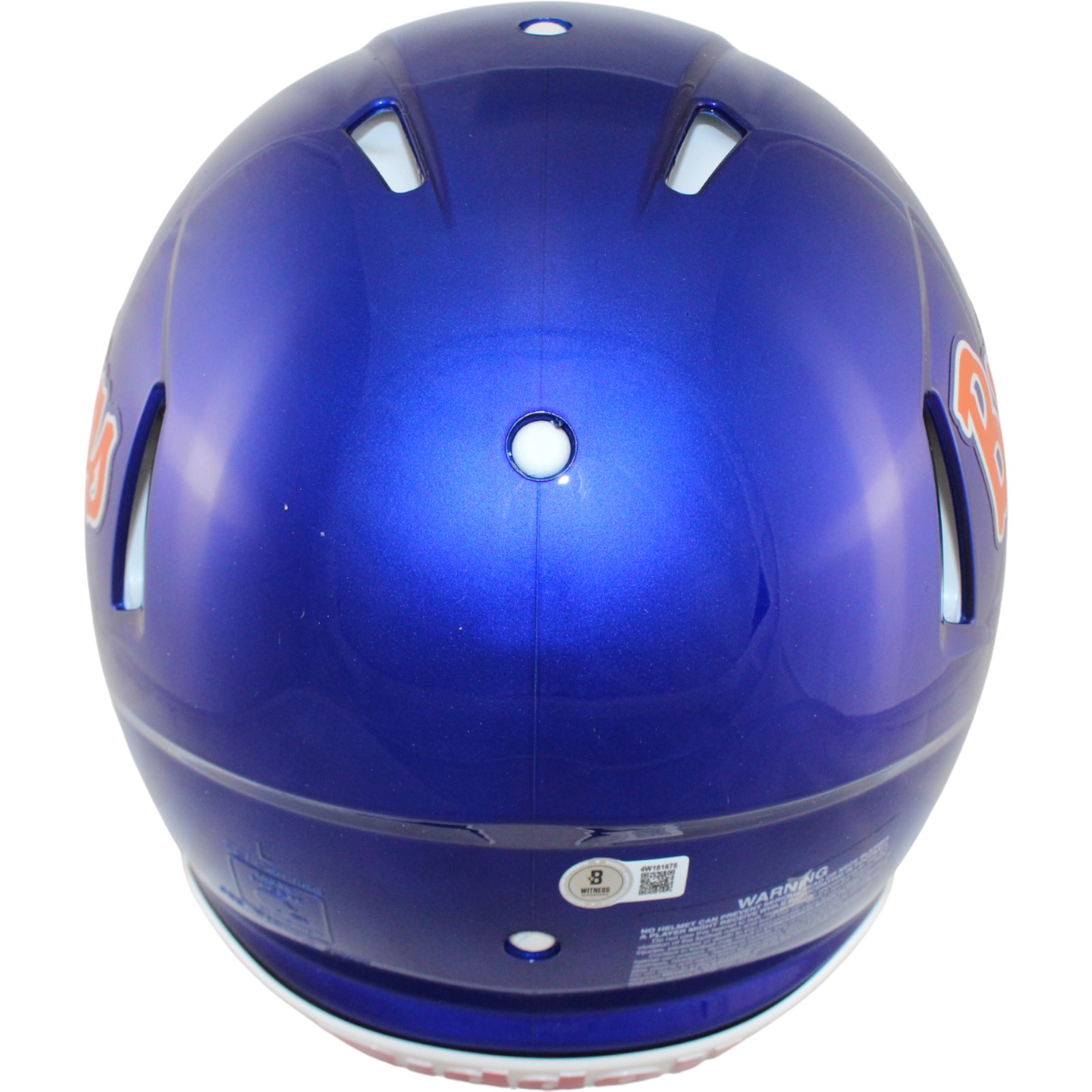 Ashton Jeanty Autographed Boise State Broncos Authentic Helmet Beckett W 53214 3 Ashton Jeanty Autographed Boise State Broncos Authentic Helmet Beckett W 53214