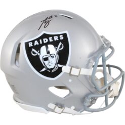Ashton Jeanty Autographed Las Vegas Raiders Authentic Helmet Beckett WIT 53215