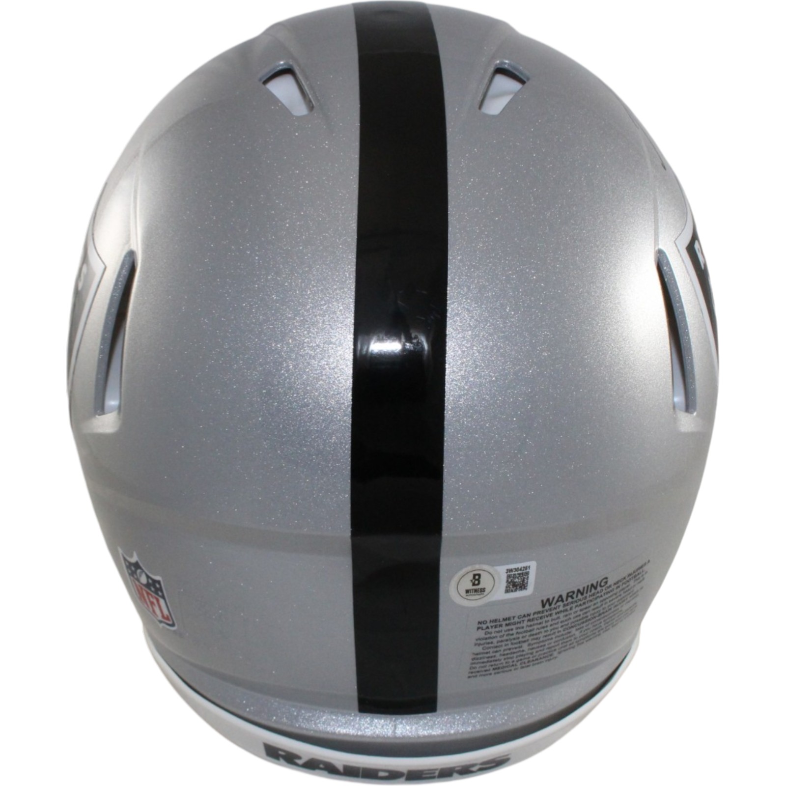 Ashton Jeanty Autographed Las Vegas Raiders Authentic Helmet Beckett WIT 55262 3 Ashton Jeanty Autographed Las Vegas Raiders Authentic Helmet Beckett WIT 55262