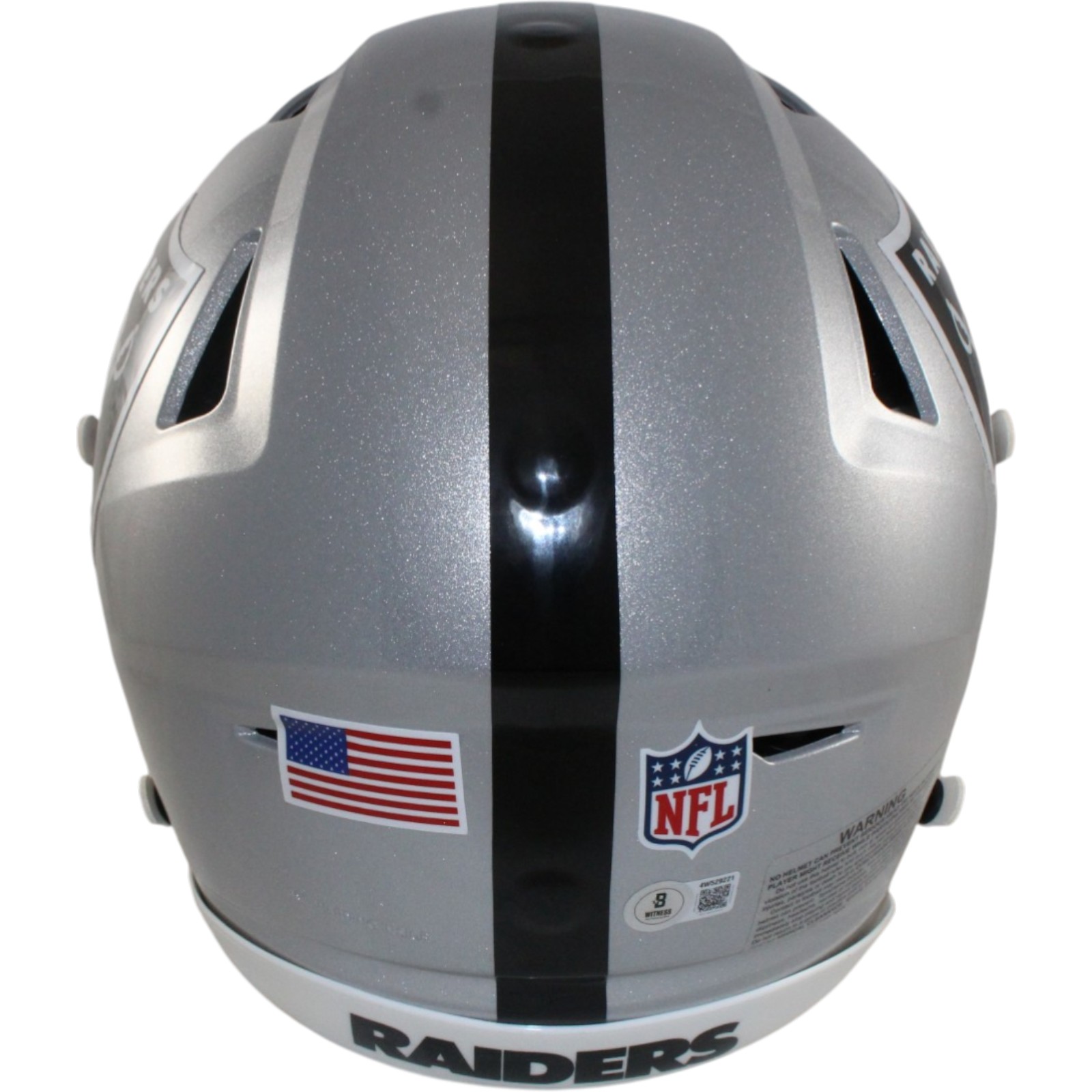 Ashton Jeanty Autographed Las Vegas Raiders SpeedFlex Helmet Beckett WIT 55297 3 Ashton Jeanty Autographed Las Vegas Raiders SpeedFlex Helmet Beckett WIT 55297