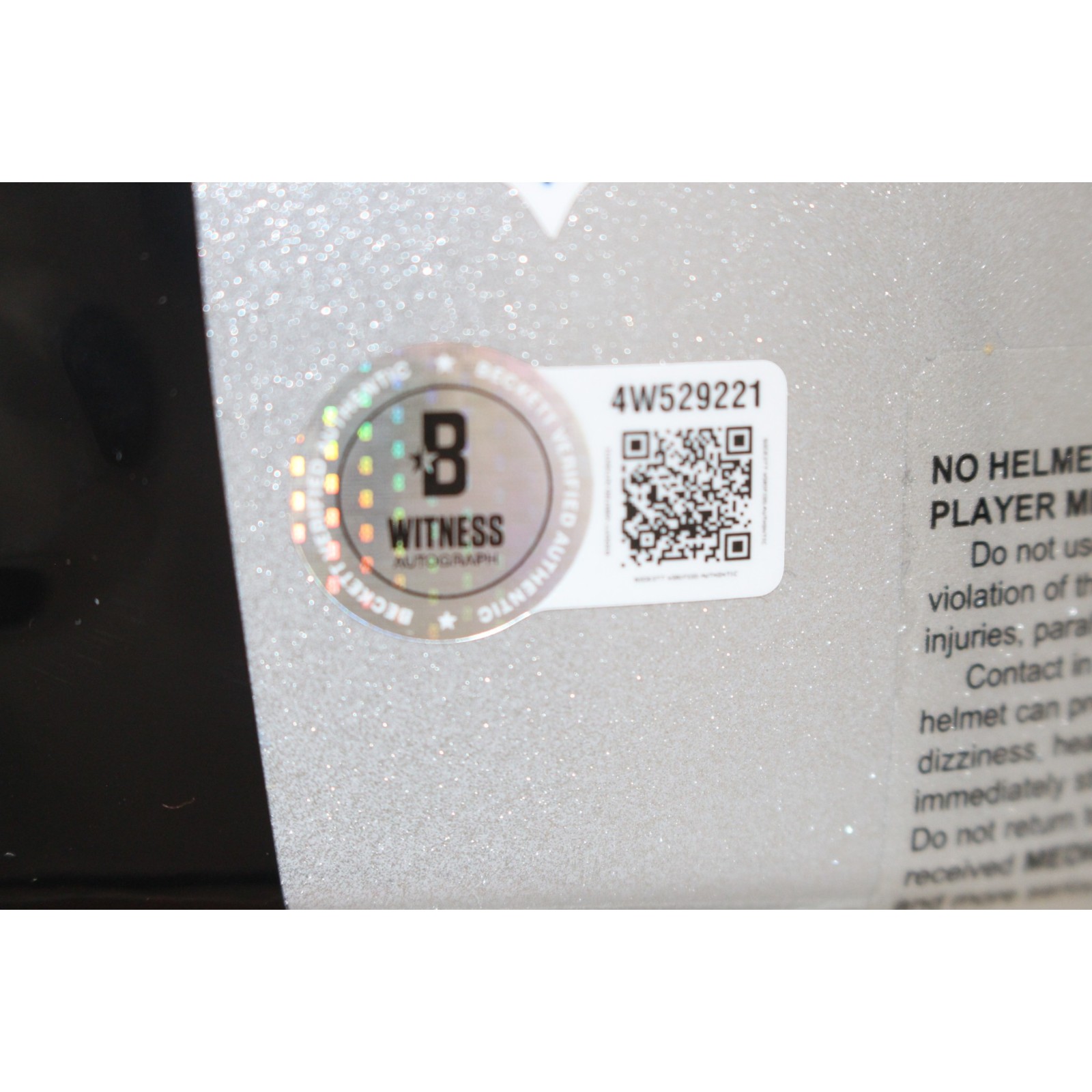 Ashton Jeanty Autographed Las Vegas Raiders SpeedFlex Helmet Beckett WIT 55297 5 Ashton Jeanty Autographed Las Vegas Raiders SpeedFlex Helmet Beckett WIT 55297