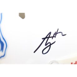 Ashton Jeanty Autographed Boise State Broncos Mini Helmet Beckett Witness 53204