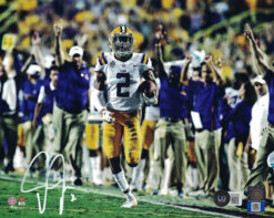 Justin Jefferson Autographed/Signed LSU Tigers 8x10 Photo Beckett