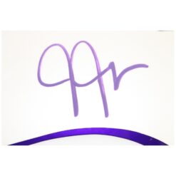 Justin Jefferson Autographed Minnesota Vikings Pro 2024 Alt Helmet Beckett 52891