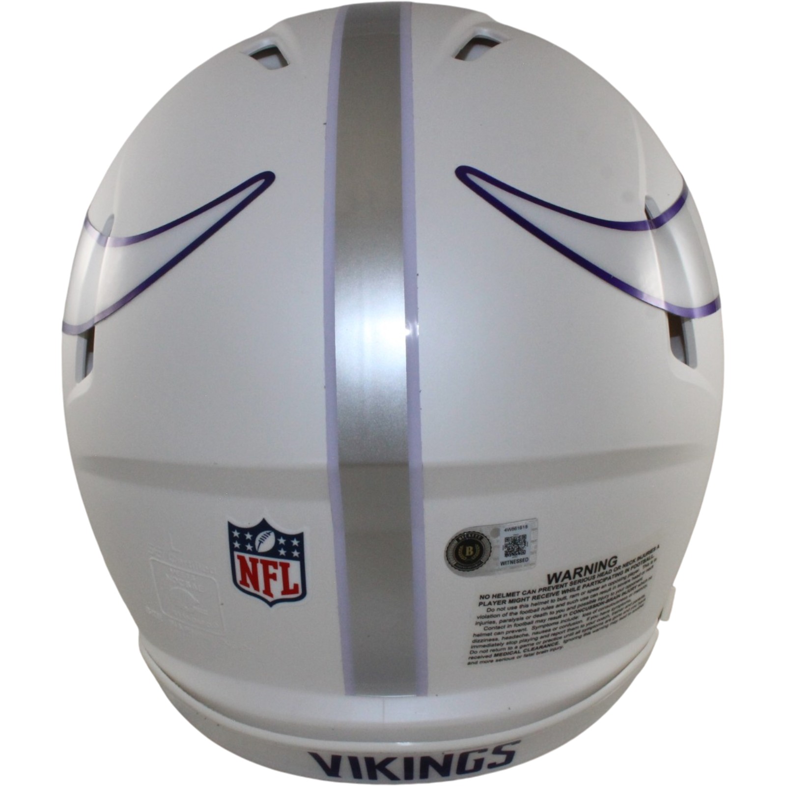 Justin Jefferson Autographed Minnesota Vikings Pro 2024 ALT Helmet Beckett 57902 4 Justin Jefferson Autographed Minnesota Vikings Pro 2024 ALT Helmet Beckett 57902