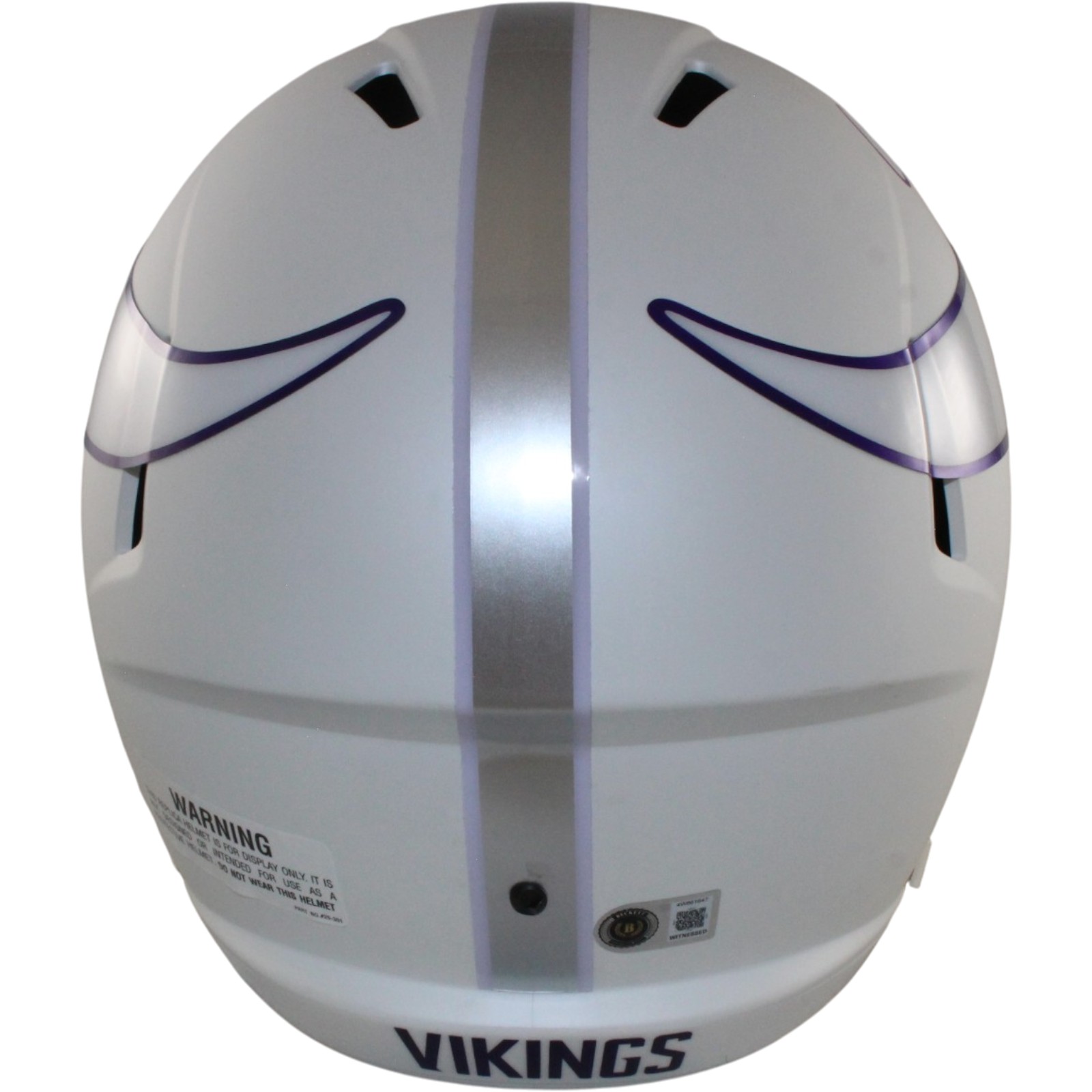 Justin Jefferson Autographed Minnesota Vikings F/S 2024 ALT Helmet Beckett 57903 4 Justin Jefferson Autographed Minnesota Vikings F/S 2024 ALT Helmet Beckett 57903