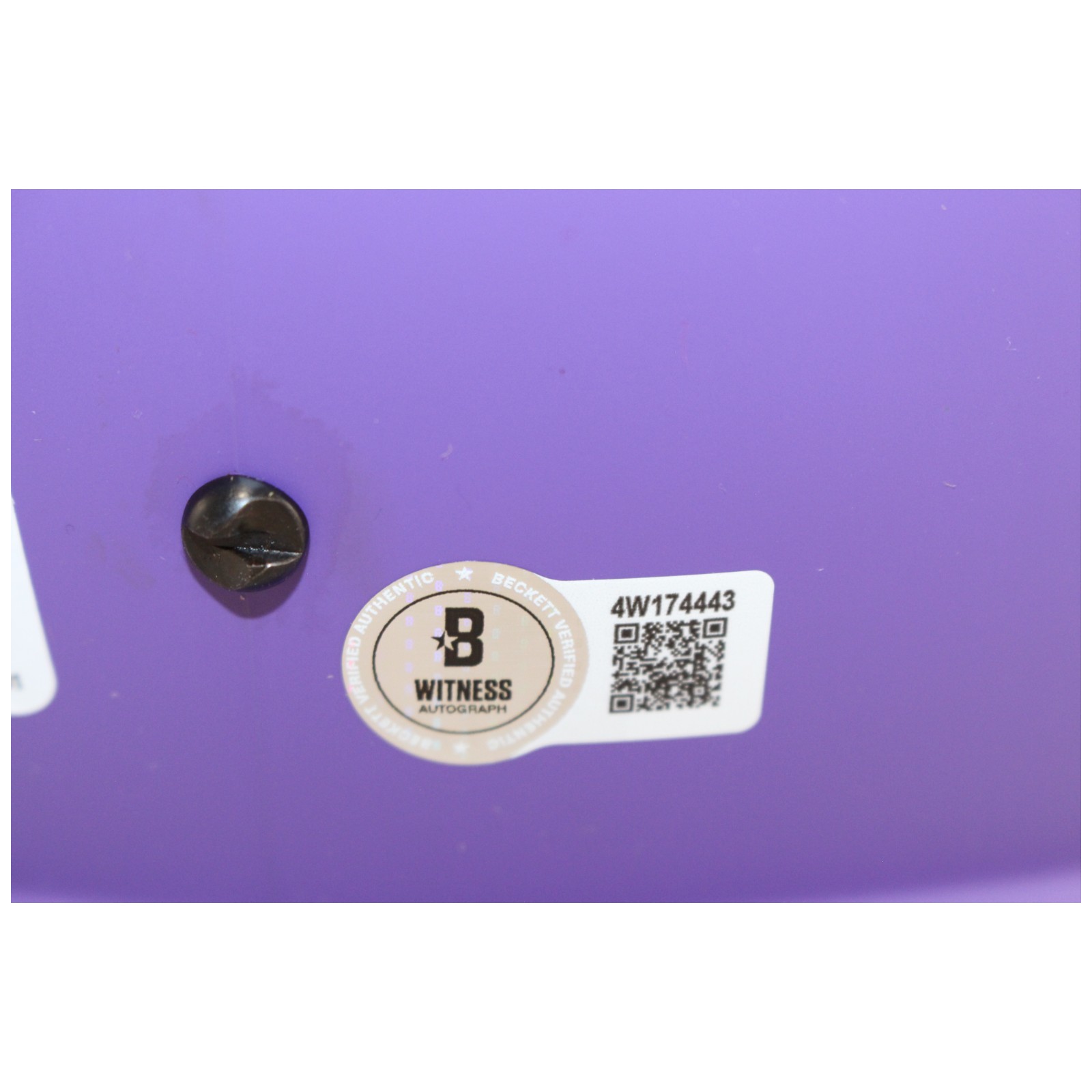 Justin Jefferson Autographed Minnesota Vikings F/S Rave Helmet Beckett WIT 52895 4 Justin Jefferson Autographed Minnesota Vikings F/S Rave Helmet Beckett WIT 52895