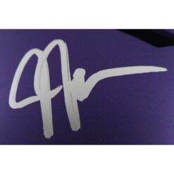 Justin Jefferson Autographed Minnesota Vikings F/S Helmet Beckett Witness 50133