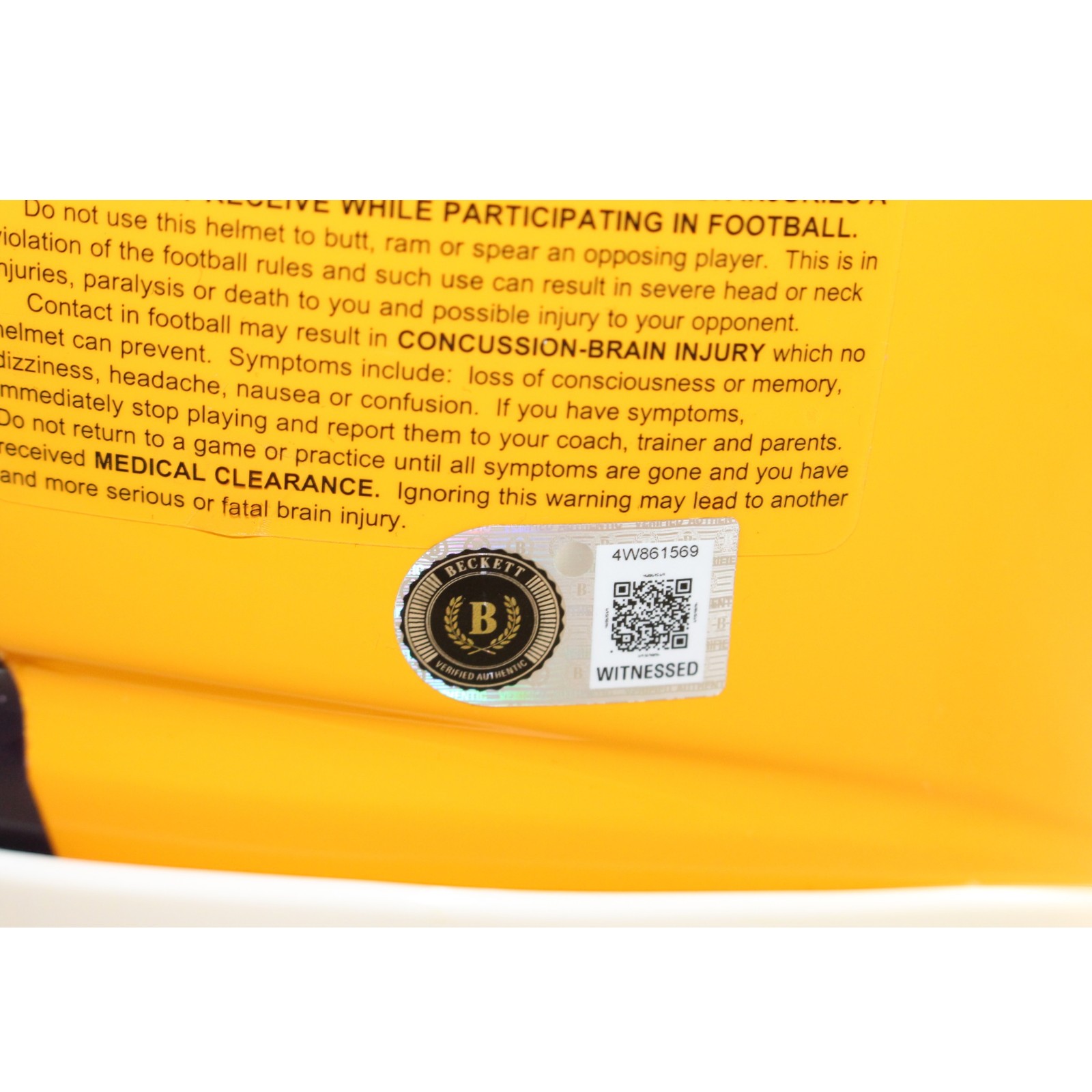 Justin Jefferson Autographed LSU Tigers SpeedFlex Helmet Beckett WIT 57901 6 Justin Jefferson Autographed LSU Tigers SpeedFlex Helmet Beckett WIT 57901