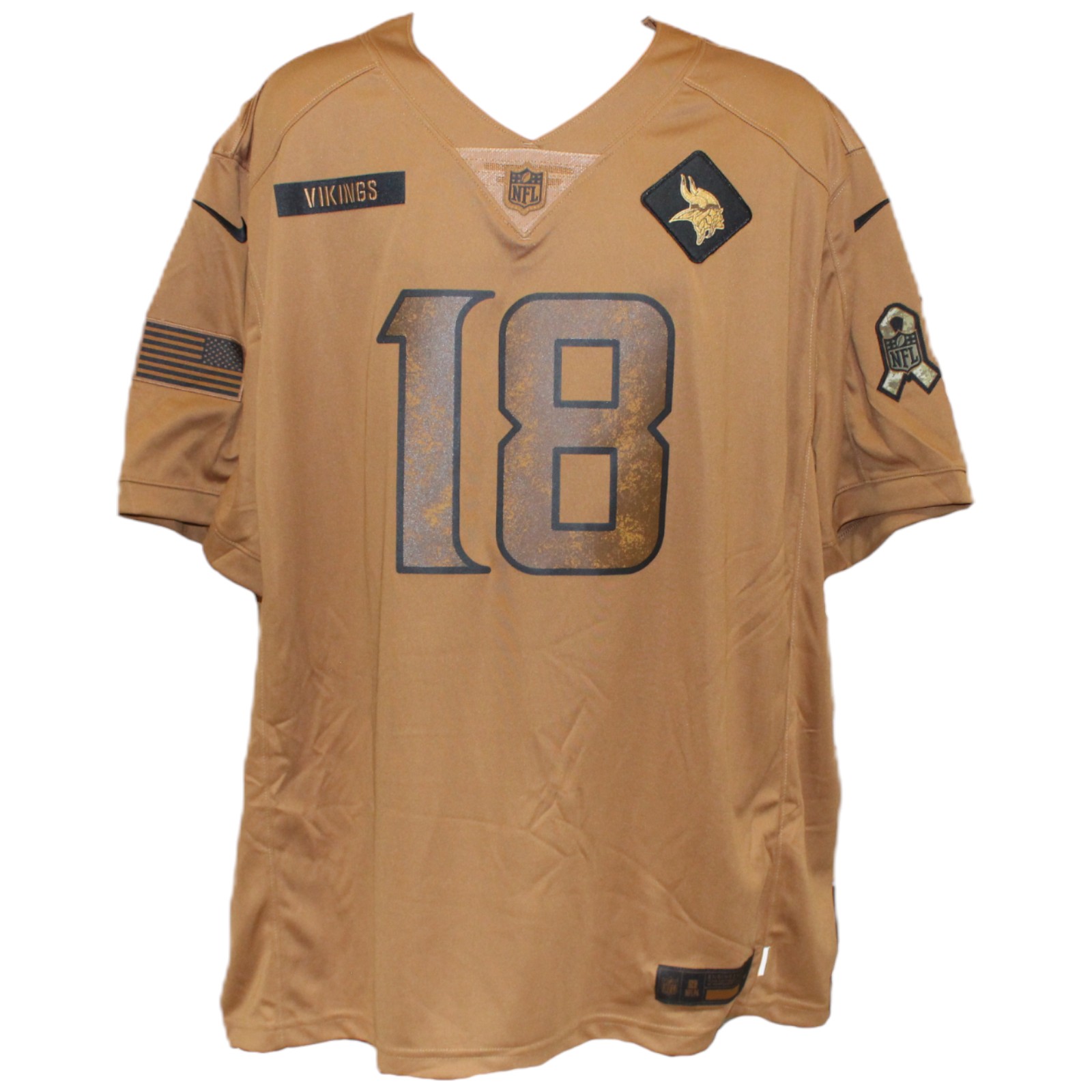 Justin Jefferson Autographed Minnesota Vikings Nike 3XL STS Jersey Beckett 52904 6 Justin Jefferson Autographed Minnesota Vikings Nike 3XL STS Jersey Beckett 52904