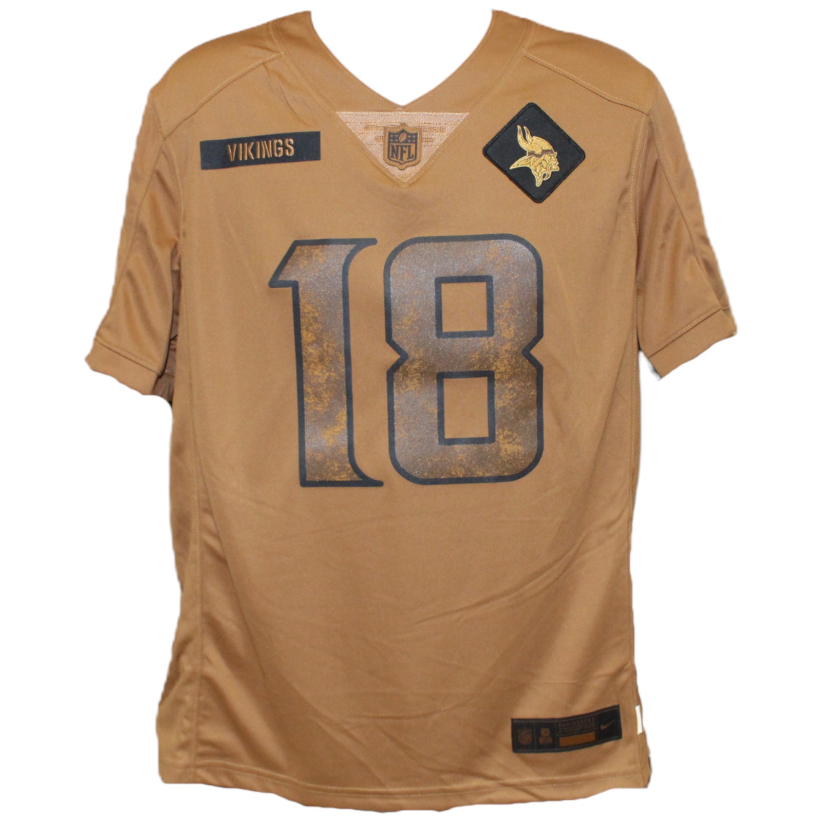 Justin Jefferson Autographed Minnesota Vikings Nike MED STS Jersey Beckett 52902 6 Justin Jefferson Autographed Minnesota Vikings Nike MED STS Jersey Beckett 52902