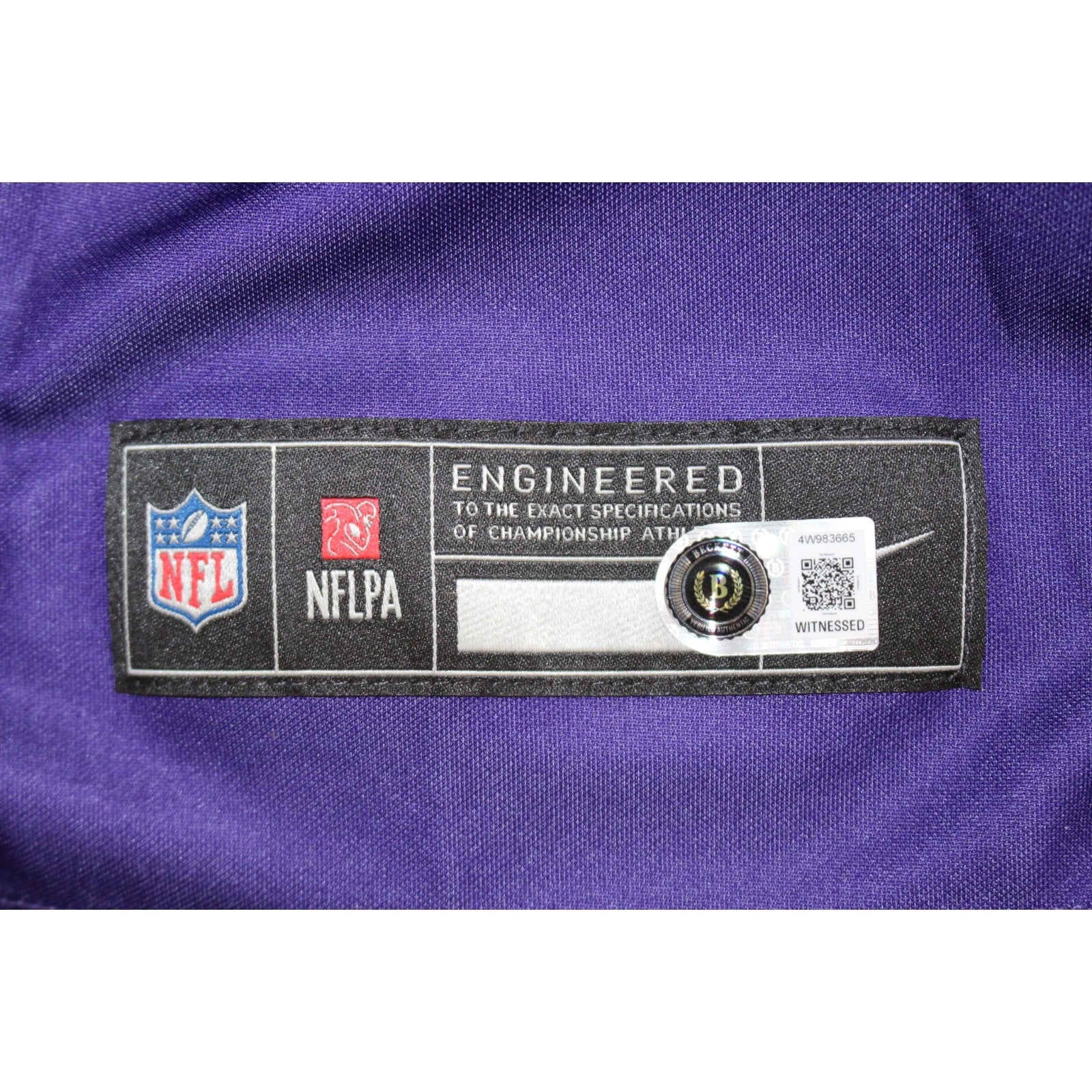 Justin Jefferson Autographed Minnesota Vikings Nike 2XL Jersey Beckett WIT 58220 3 Justin Jefferson Autographed Minnesota Vikings Nike 2XL Jersey Beckett WIT 58220