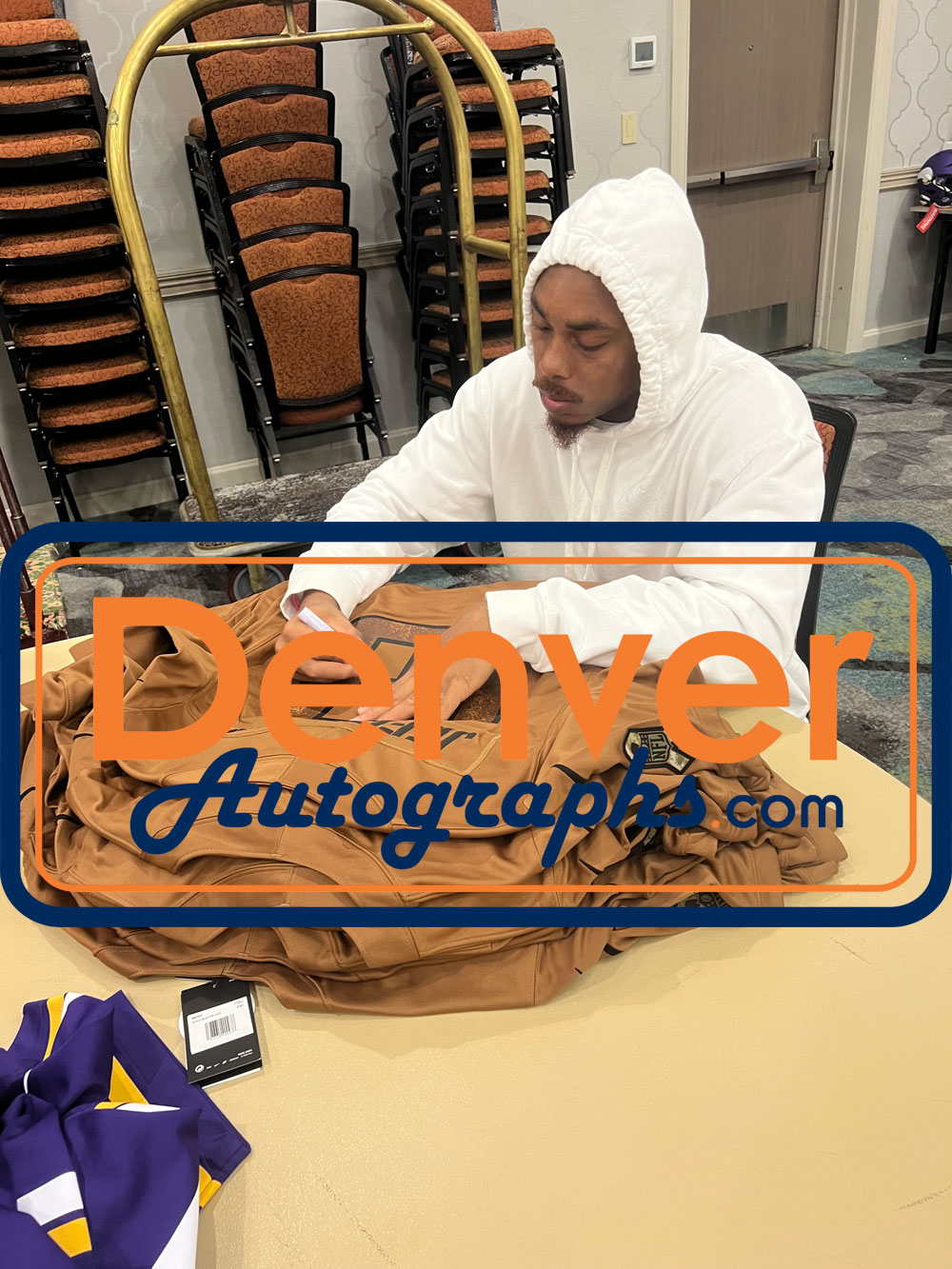 Justin Jefferson Autographed Minnesota Vikings Nike 3XL STS Jersey Beckett 52904 7 Justin Jefferson Autographed Minnesota Vikings Nike 3XL STS Jersey Beckett 52904