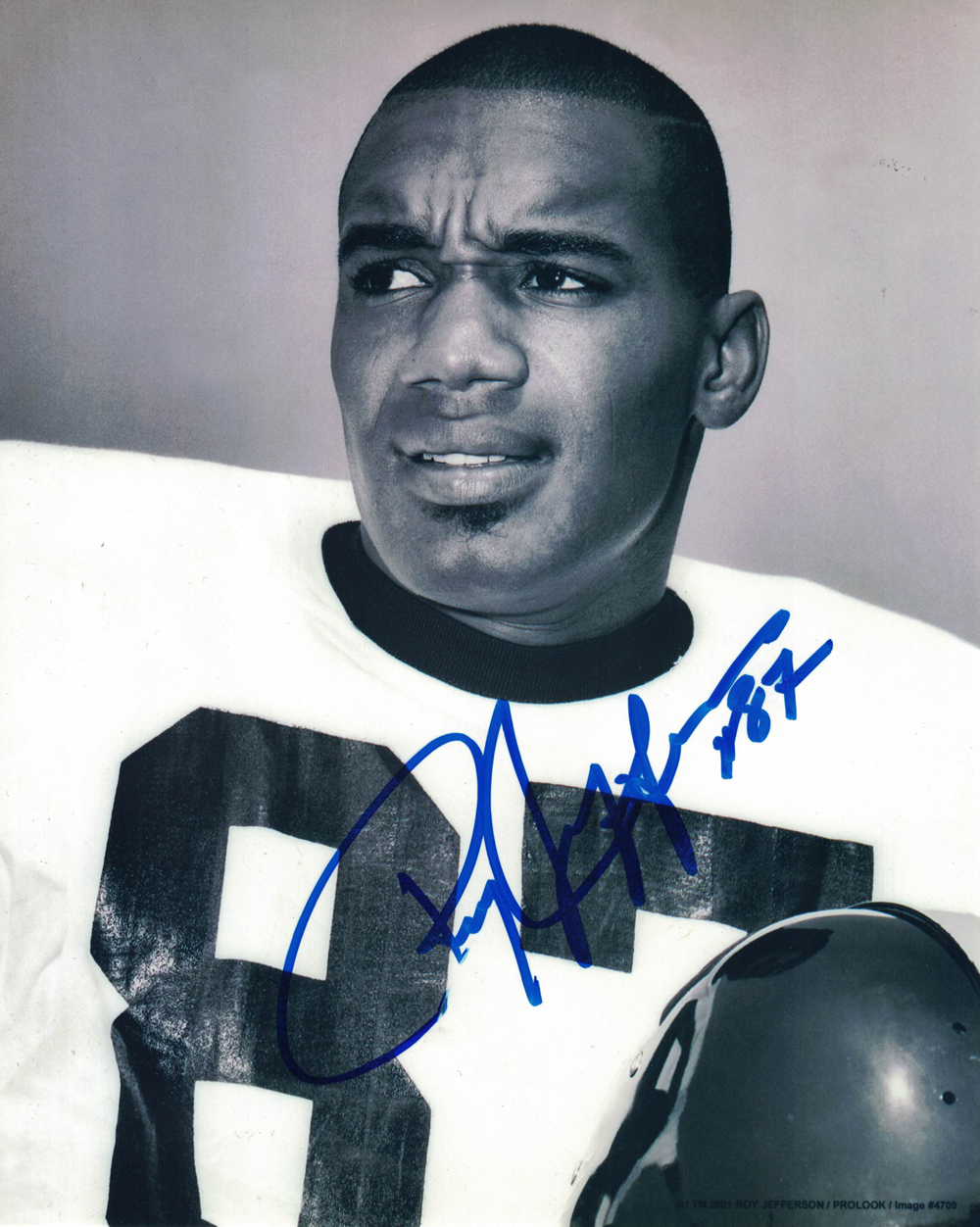 Roy Jefferson Autographed/Signed Baltimore Colts 8x10 Photo 27852