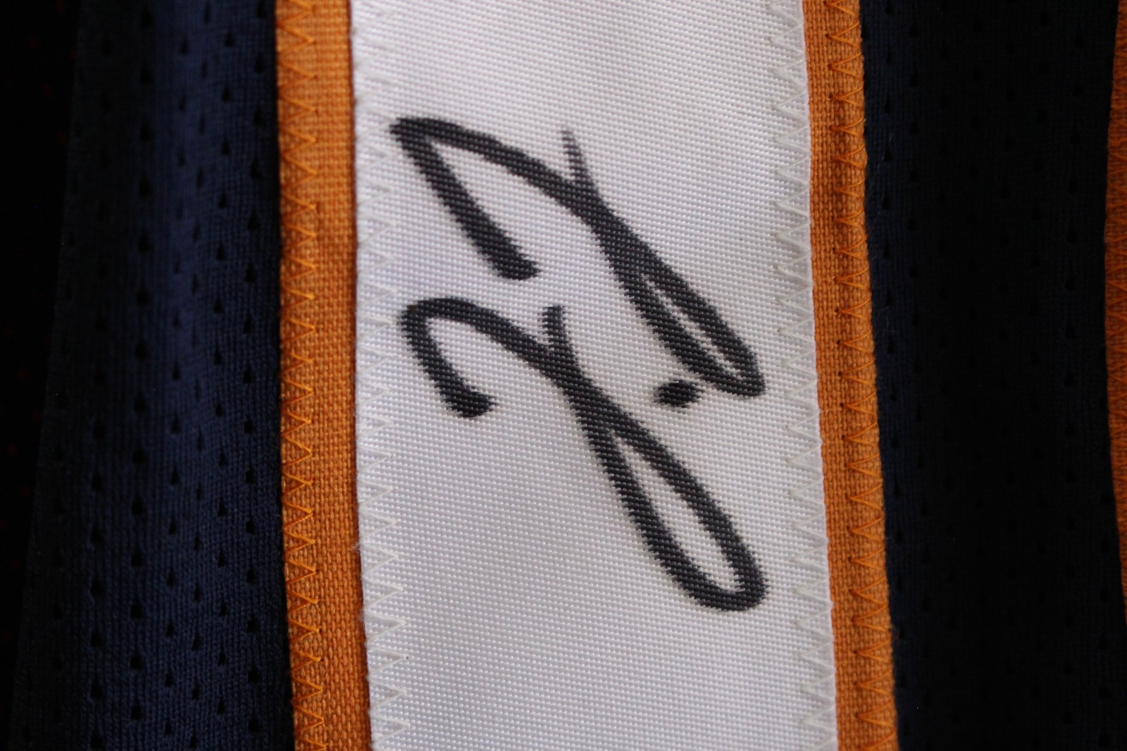 Jerry Jeudy Autographed/Signed Pro Style Size XL Navy Jersey JSA 59365 2 Jerry Jeudy Autographed/Signed Pro Style Size XL Navy Jersey JSA 59365